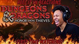 DUNGEONS amp DRAGONS Honor Among Thieves MOVIE REACTION  REEL IT IN REACTION  FIRST TIME WATCHING [upl. by Othella805]