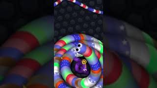 Slitherio AI 740000 High Score Epic Gameplay Shorts [upl. by Charlean]