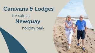 Caravans amp Lodges For Sale at Newquay Holiday Park  Newquay Cornwall [upl. by Atnas]