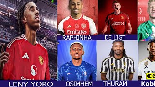 🚨 ALL LATEST CONFIRMED TRANSFER SUMMER AND RUMOURS 2024 🔥 Calafiori Paqueta Zirkzee✅️ [upl. by Heda296]