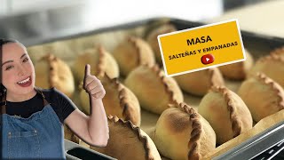 MASA PARA EMPANADA  SALTEÑA 🇧🇴 DOUGH RECIPE 57 [upl. by Marquis]