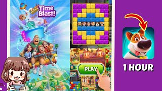 Time Blast Puzzle Game Gameplay Walkthrough  Android iOS [upl. by Mcquillin]