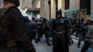 20 BATMANS vs BANE EPIC FLASH MOB IN NYC [upl. by Rovaert914]