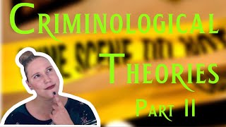 Criminological Theories with Examples from Movies PART 2 [upl. by Rebor]