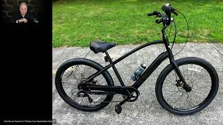 Review of the Trek Electra Townie Go 7D Step Over Black Model 5262211 [upl. by Adama]