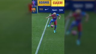 Adama Traore is back at FC Barcelona 💪🏾 shorts [upl. by Brecher196]