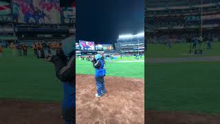 National Anthem for NYCFC at Yankee Stadium Sung by Amy Suznovich on March 16 2024 [upl. by Enomas]