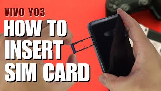 How to Install a SIM Card to Vivo Y03 [upl. by Aitam]