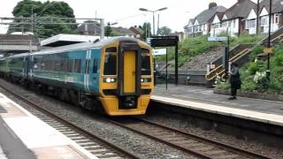 Trains at Coseley WCML 150616 [upl. by Camus477]