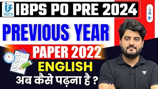 IBPS PO Pre 2024  IBPS PO Pre 2022 Complete Paper Discussion  By Vishal Sir [upl. by Faludi]