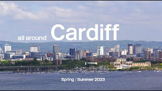 Streets of Cardiff  Summer 2023  45 Minutes Raw Footage all around Cardiff [upl. by Ringler885]