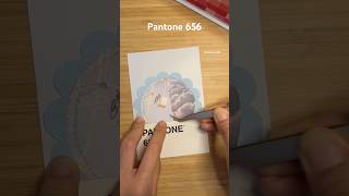 Pantone 656 pantonechallenge journaling collage journal paperasmr art journaltherapy [upl. by Sllew]