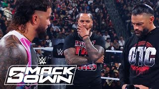 Roman Reigns is BACK with Jey and Jimmy Uso  WWE SmackDown Highlights 11124  WWE on USA [upl. by Dry230]