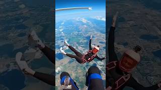 plen se jump kar dihotel dubai cliffjumping travellife sky wonderfulplaces skydiving shorts [upl. by Orren]