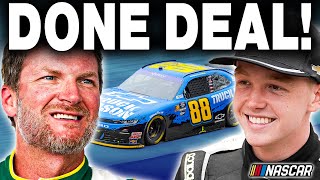 What Dale Jr JUST LEAKED about NEW NASCAR Driver is INSANE [upl. by Roper]