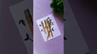 Bamboo painting easy painting  painting paintingeasy shorts youtubeshorts [upl. by Willard]