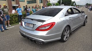 700HP RENNtech MercedesBenz CLS63 AMG LOUD Revs Crackles and Accelerations [upl. by Christabella]