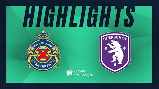 WaaslandBeveren  K Beerschot VA hoogtepunten [upl. by Santa73]