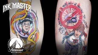 Canvases Who Got Tattoos Of Themselves 👀 Ink Master [upl. by Terry]