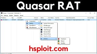 QuasarRAT  The Best Windows RAT  Remote Administration Tool for Windows [upl. by Htidra]