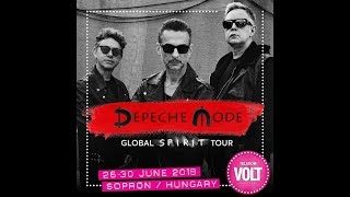 Depeche Mode  Live  VOLT Festival Sopron 2018 FULL HD [upl. by Ladnek]