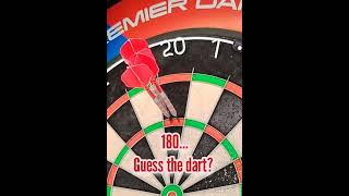 180 Guess The Dart pdc darts dartschampionship guessthedarts dart pdcdarts dartsreviews [upl. by Inatsed]