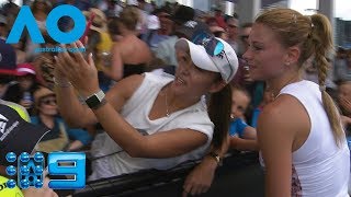 Australian Open Highlights Giorgi v Jakupovic  Round 1Day 2  Wide World Of Sports [upl. by Atyekram115]