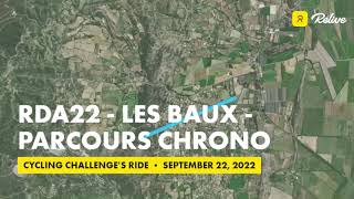 RDA22  Les Baux  Parcours chrono [upl. by Ilam]