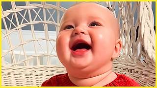 Cute And Funny Baby Laughing Hysterically Compilation  5Minute Fails [upl. by Nibbor703]