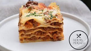 Lazanya Bolognese Yapımı [upl. by Oyam]