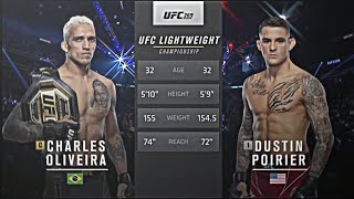 Oliveira vs Poirier Fight Highlights ufc ufc309 ufcfighter mma mmafighter [upl. by Gleda]