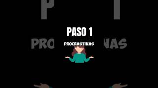 Sabes como DEJAR de PROCRASTINAR motivational dinero motivacion desarrollopersonal discipline [upl. by Kessia591]