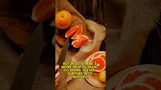 How To Slice Your Orange tips orange fruit delicious [upl. by Lunseth7]