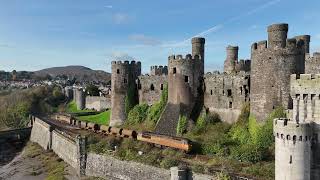 North Wales amp borders RHTT passes Conwy Castle on its return to Shrewsbury on Wednesday 1309 2024 [upl. by Hedgcock192]