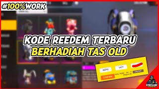 KODE REEDEM FREEFIRE TERBARU 2021  100 WORK  RESMI DARI GARENA FREEFIRE [upl. by Lyrahs658]