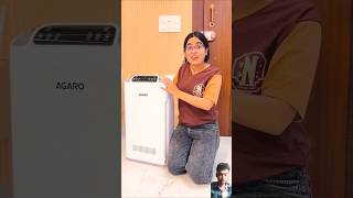 Air purifier 😍  Reaction with Anuj  youtubeshorts dushyantkukreja [upl. by Creigh923]