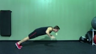 Jumping Push Up or Ballistic Push Up  HASfit Push Up Exercise Demonstration  Plyometric Pushup [upl. by Bettye619]