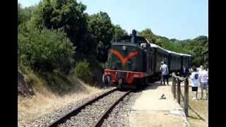 Il Trenino Verde della Sardegna linea Tempio  Palau [upl. by Sumahs]