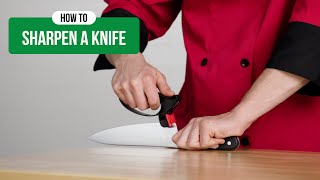 How to Use a Knife Sharpener [upl. by Nawram]