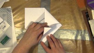 TUTORIAL  HOW TO USE THE Kreatealope envelope maker from Greensneakers [upl. by Ssidnac96]