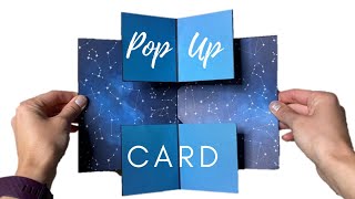 Double Pop Up Card Tutorial  Card Ideas [upl. by Aicsila643]