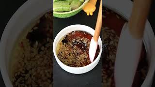 Korean Cucumber Salad Recipe  Healthy Salad Easy Salad Dressing shorts [upl. by Arly]