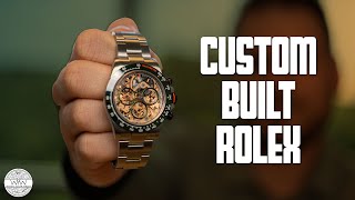 Artisans De Geneve Made Me a CUSTOM 11 Rolex Daytona [upl. by Bathsheba]