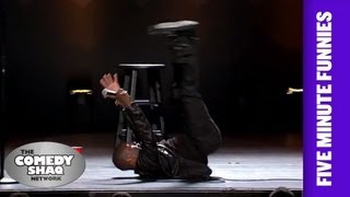 Kevin Hart⎢Watching People Fall is Funny⎢Shaqs Five Minute Funnies⎢Comedy Shaq [upl. by Adnoluy]