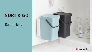 How to install Brabantia Sort amp Go Waste Bins  Brabantia [upl. by Yasmar]