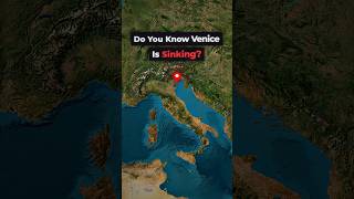 Why is Venice Sinking Italy Venice Europe maps viraltiktok trending [upl. by Areit]