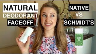 Best Natural Deodorant  Native Deodorant vs Schmidts Deodorant  This or That [upl. by Blayne32]