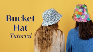 Easy Bucket Hat tutorial [upl. by Lemahs]