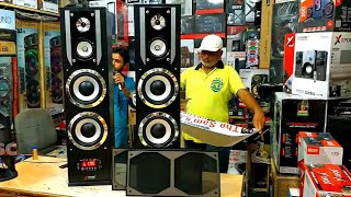 Amazing Dj System Of 2024  Dream Xtreme Tower Speaker  Ultra Bass King Sound Top Speaker For Home [upl. by Amaj]