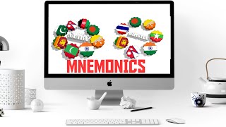 Mnemonics  SAARC  BIMSTEC  For UPSC [upl. by Enerol]